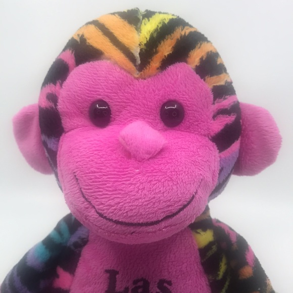 Fiesta Plush Monkey With Las Vegas Emblem. - Picture 2 of 7